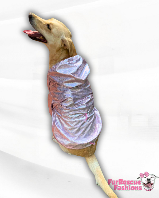 Sparkles & Rose Diamonds Rain Jacket - Cape - Vest