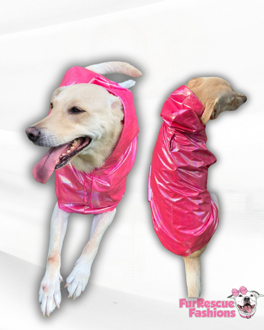 Shimmer & Shine Hot Pink Rain Jacket - Cape - Vest