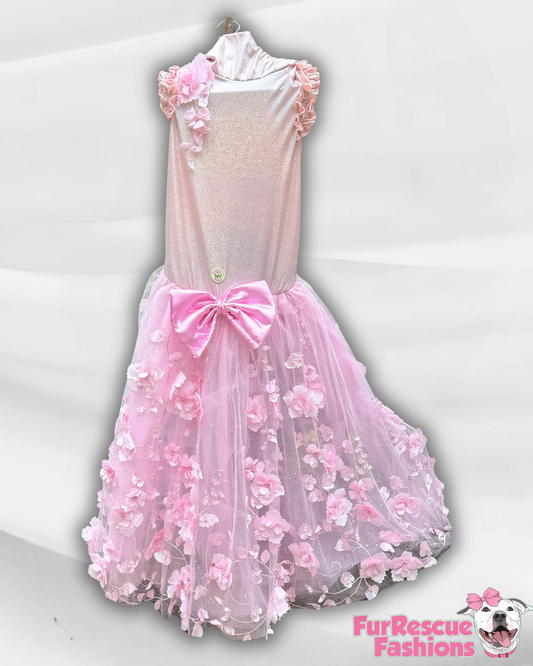Sweet 16 Dog Gown (with long skirt)