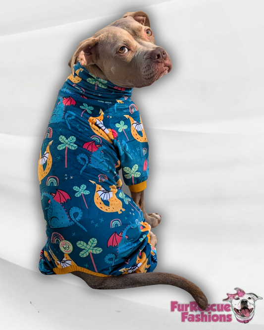 2026 Spring 4 Legged PAWjamas with Turtle Neck (Available in any pattern)