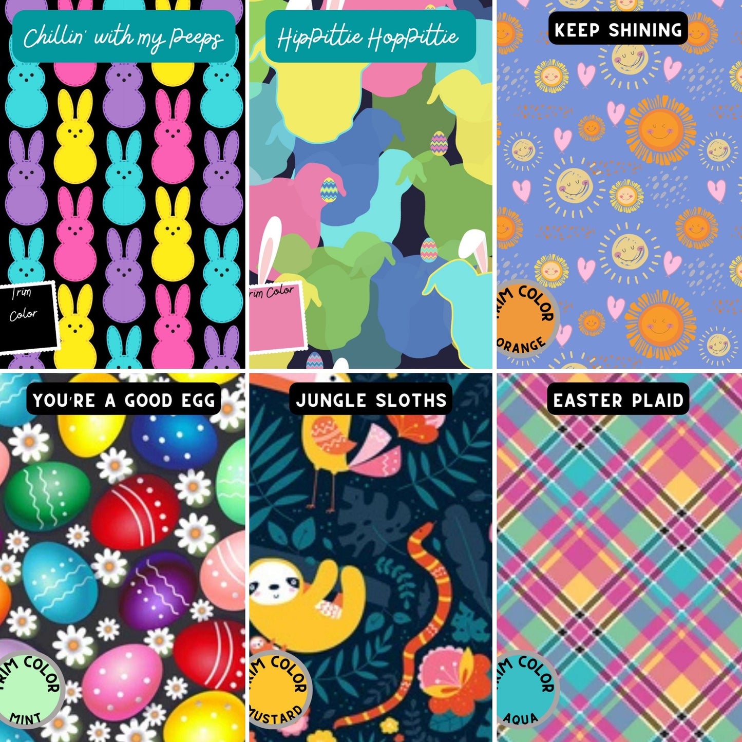 2025 Spring & Easter Throw Blanket With Sherpa Lining