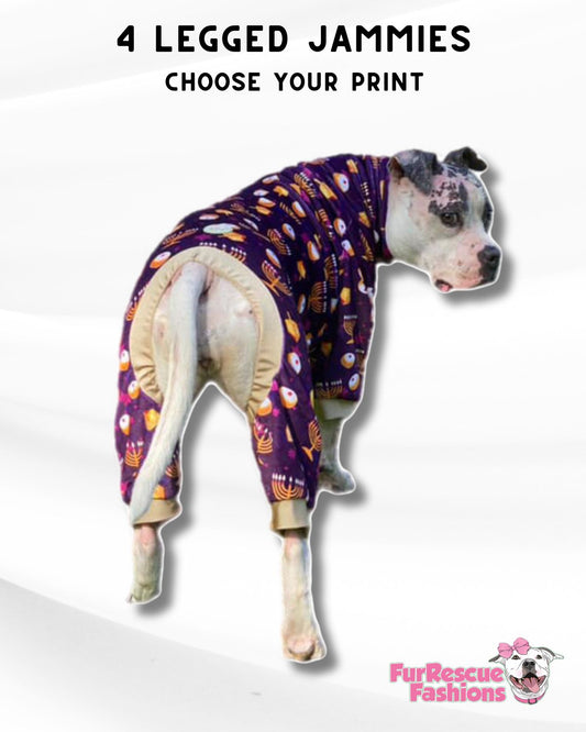 2025 Christmas in July 4 Legged PAWjamas with Turtle Neck (Available in any pattern)