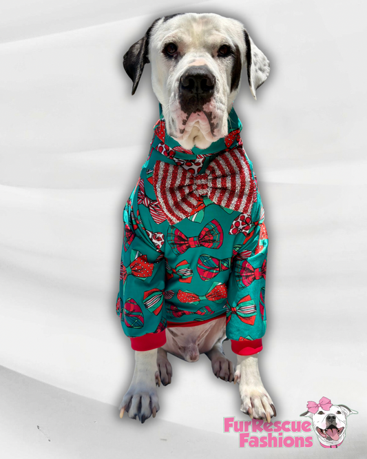 2026 Christmas in July Dog Shirt With Bow tie