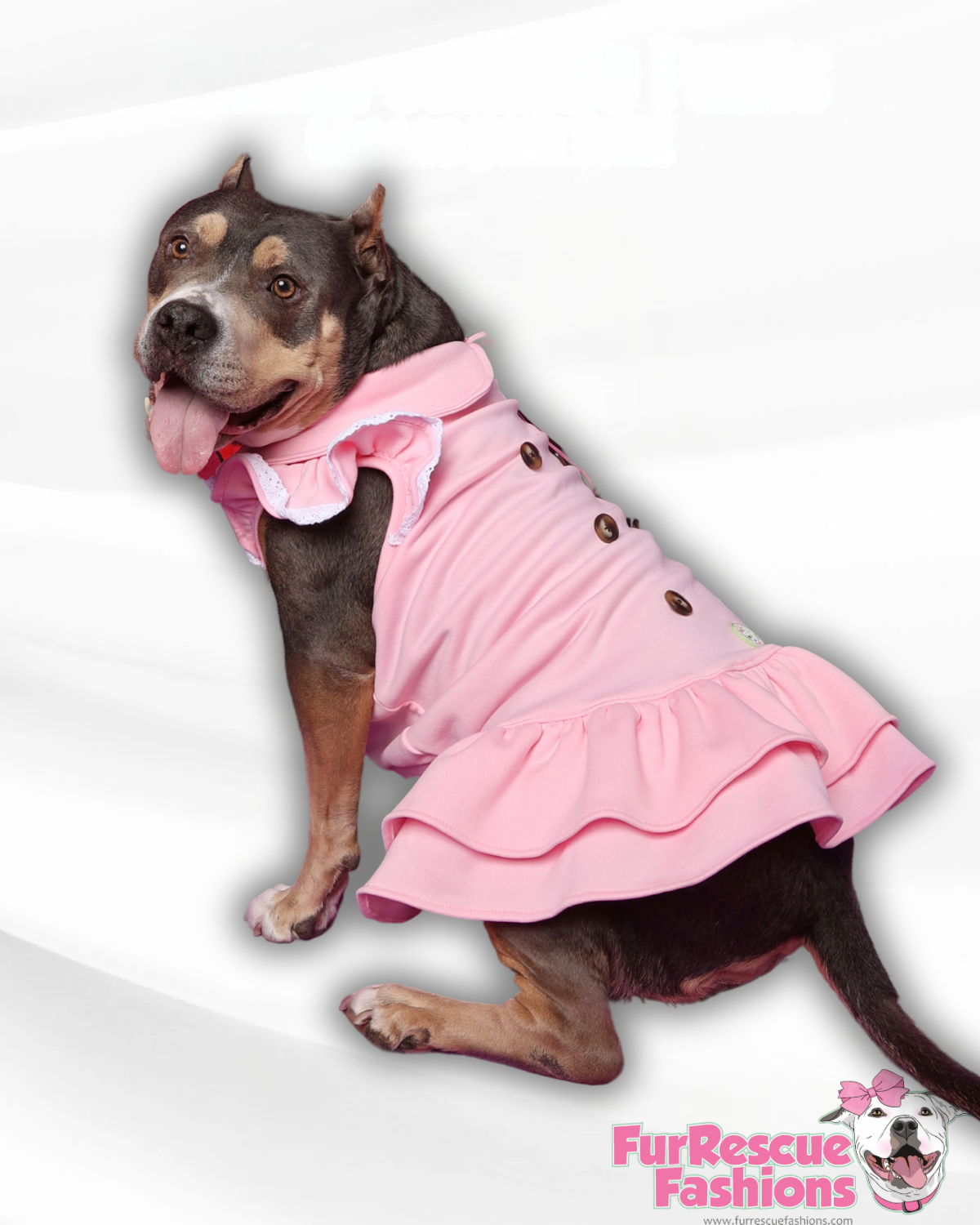 Pink Puppy Ruffle Skirt Dress main image 1