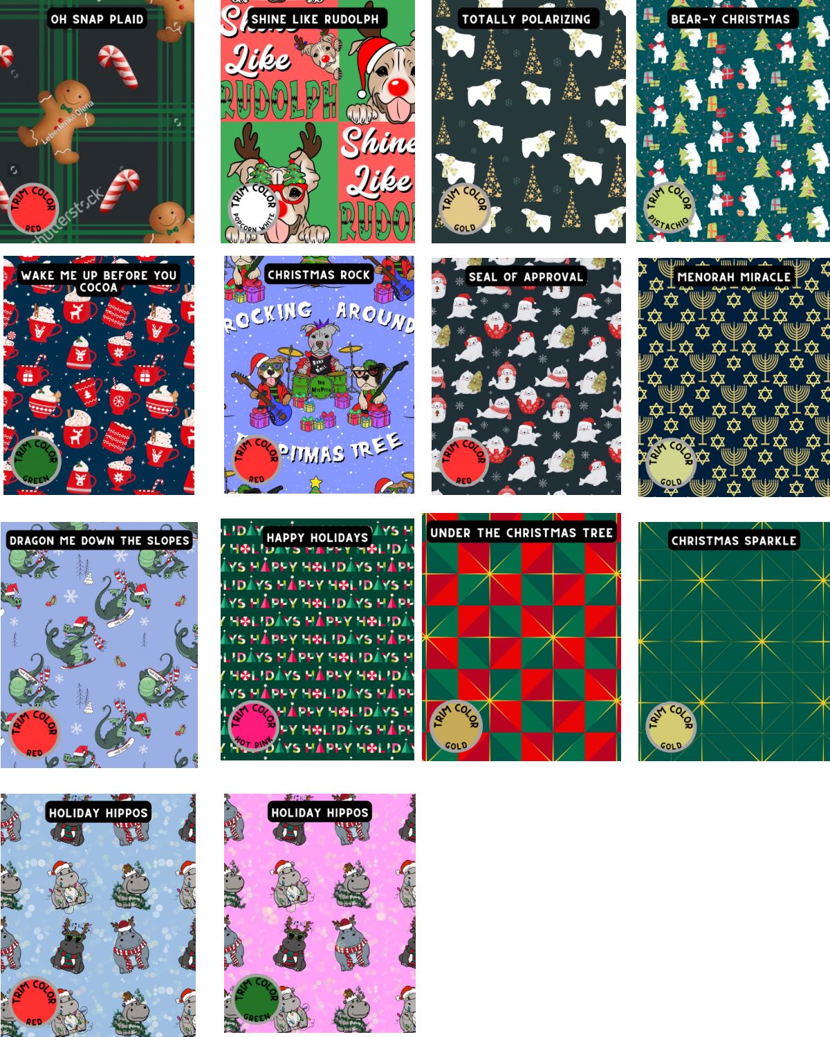 Happy Holidays Dog Tutu Dress