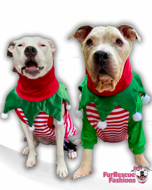 Elfie Vibes Dog Shirt (Sleeveless or With Sleeves)