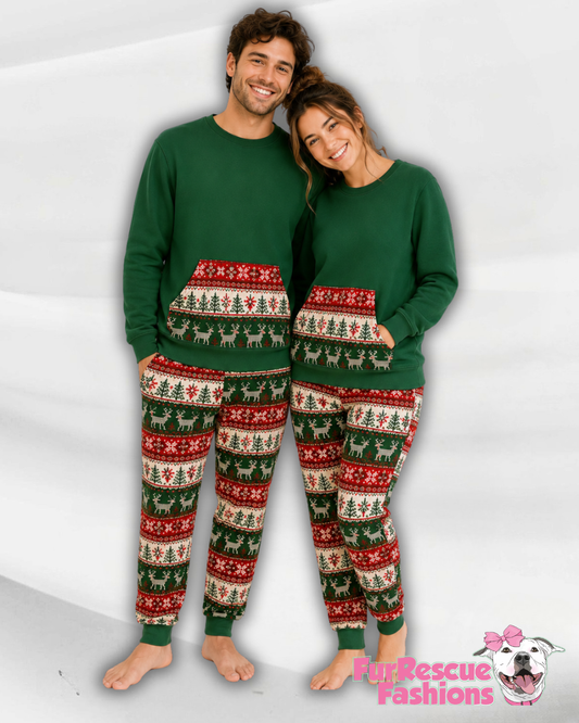 2026 Christmas in July - Human Pajamas Sets (Pants & Matching top) - Available in any pattern from the preorder