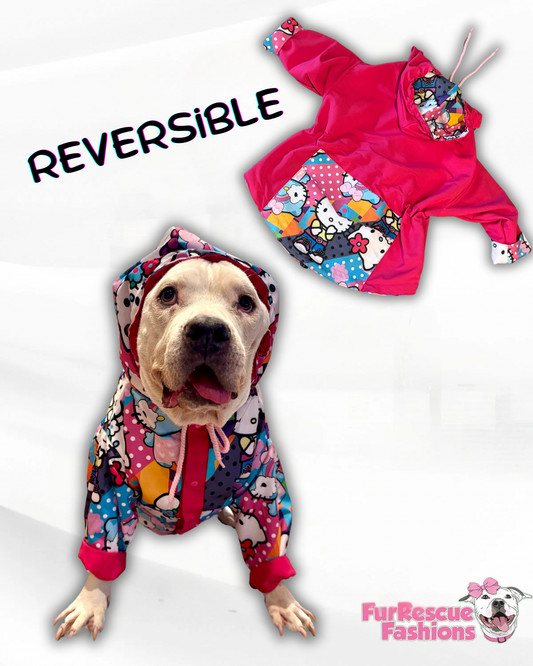 Kitty Lovers Rain Rain Jacket - Cape - Vest