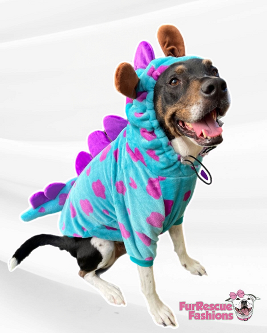 Spotted Monster Cozy Dog Outfit