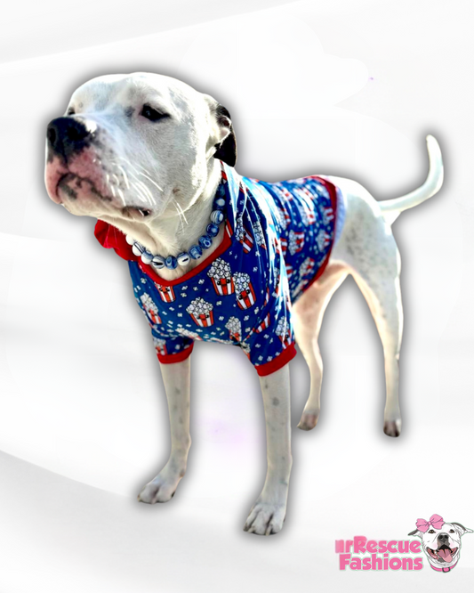 UV50 Patriotic Popcorn Pawty - Summer Pawjama