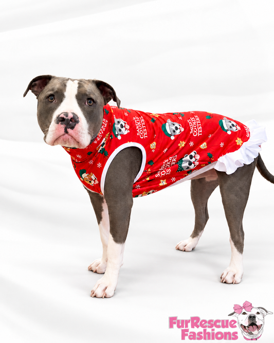 2026 Christmas Shirt With Ruffles On the Booty