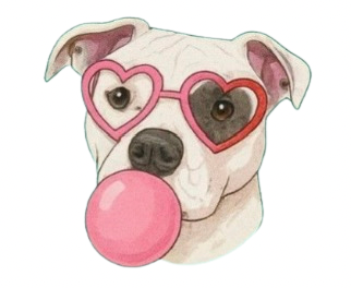 I Chews You - Pup With Bubblegum Unisex T-Shirt