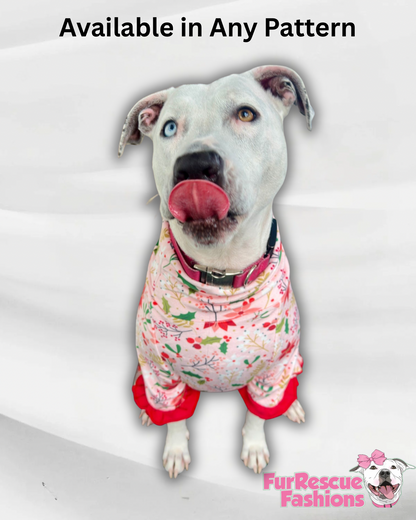 2026 Christmas in July Dog Shirt With Ruffles (AVAILABLE IN ANY PRE-ORDER PATTERN)