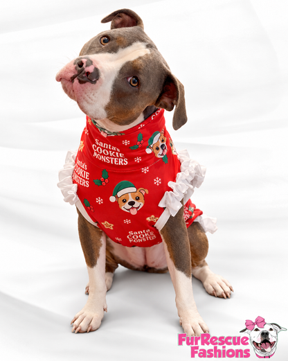 2026 Christmas Shirt With Ruffles On the Booty