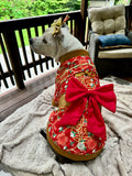 Chinese New Year Adorable Girls' Dog  Hanfu/Kimono