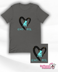 End BSL & Love Pitties Heart Human Unisex T-shirt