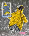The Georgie Reversible Rain Jacket with Removable Hoodie - Cape - Vest