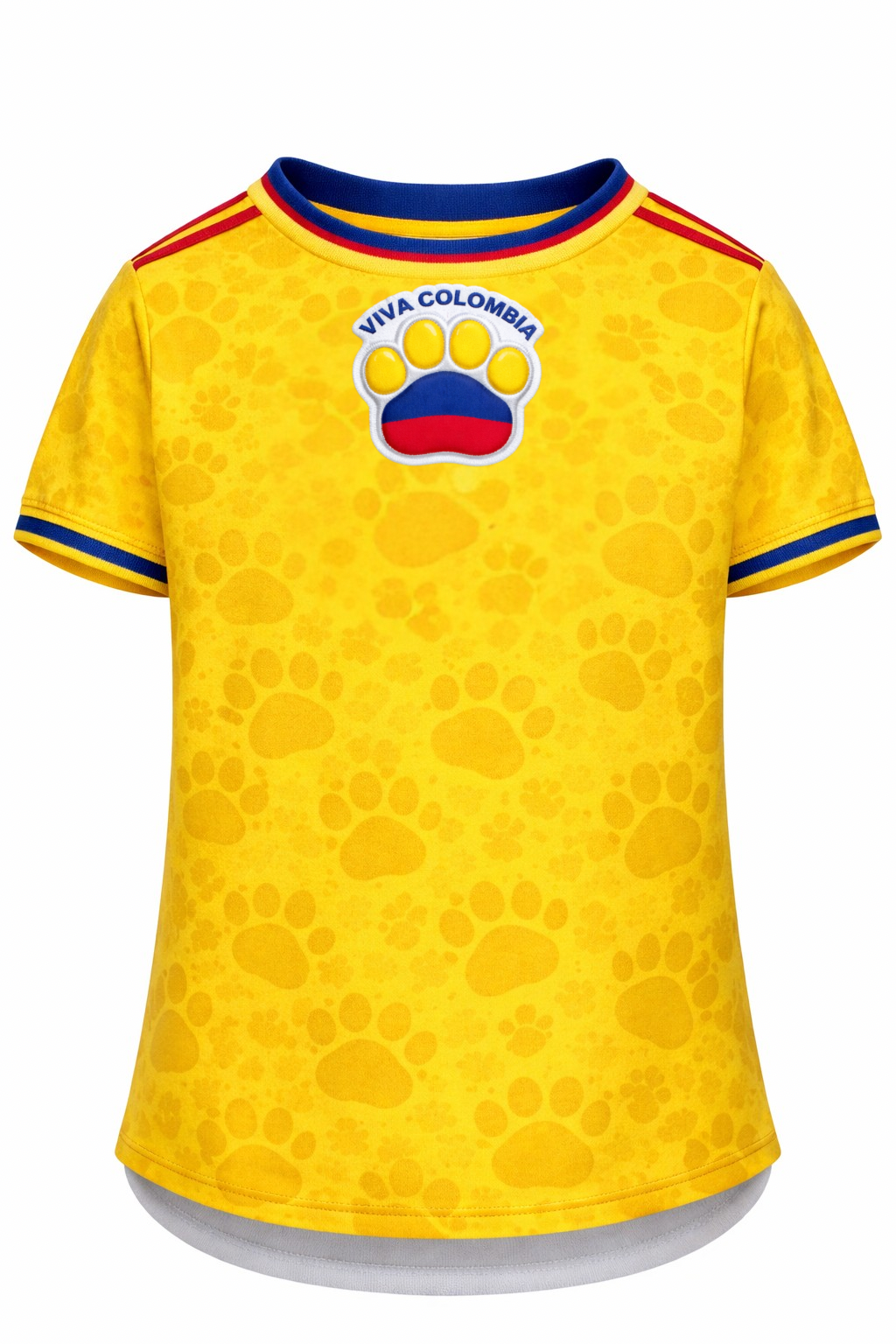 Colombia Dog Jersey or Ruffle Dress – World Cup 2026 | Custom Pet Soccer Shirt ⚽️🐾