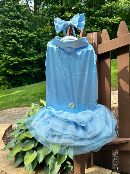 Dusty Blue Tutu Dress