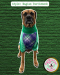Kilty As Charged - PAWjama with Green Neck & Trim/Sleeves