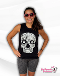 Skull Squad wirh Pitties Unisex Muscle Tank