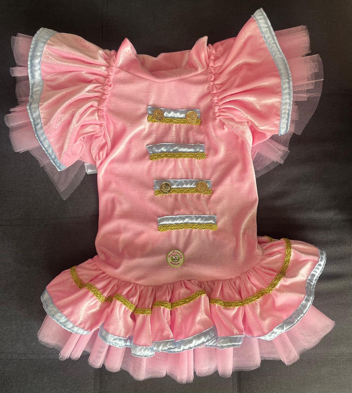 Sugar Plum Nutcracker Couture Christmas Dog Dress