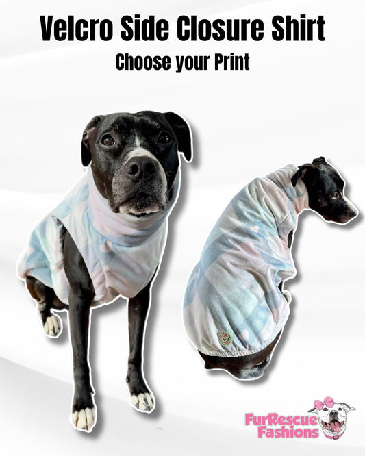 Velcro Side Closure Vest - Choose Your Print