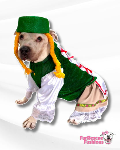 Fraulein Fur-stein Oktoberfest Dog Costume
