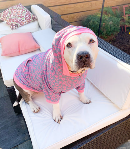 Pink Prowl – Pink Leopard Print Dog Shirt