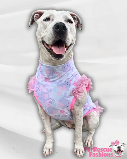 2026 Summer Dog Shirt With Tulle Accent (Available in all patterns)