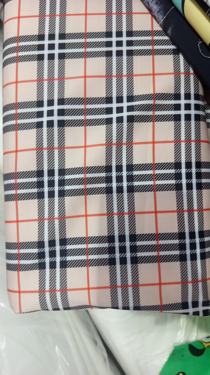 Classic Chic Barkberry Plaid Rain Jacket - Cape - Vest