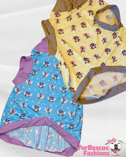 Magical Pittie Angels (Pink, Blue or Yellow)