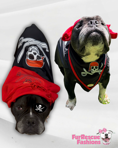🏴‍☠️ Captain Pawrate – Pirate Dog Costume