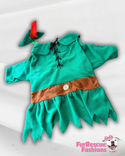 Peter Pan Dog Costume