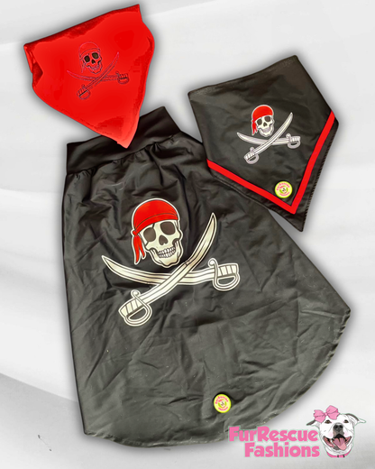 🏴‍☠️ Captain Pawrate – Pirate Dog Costume