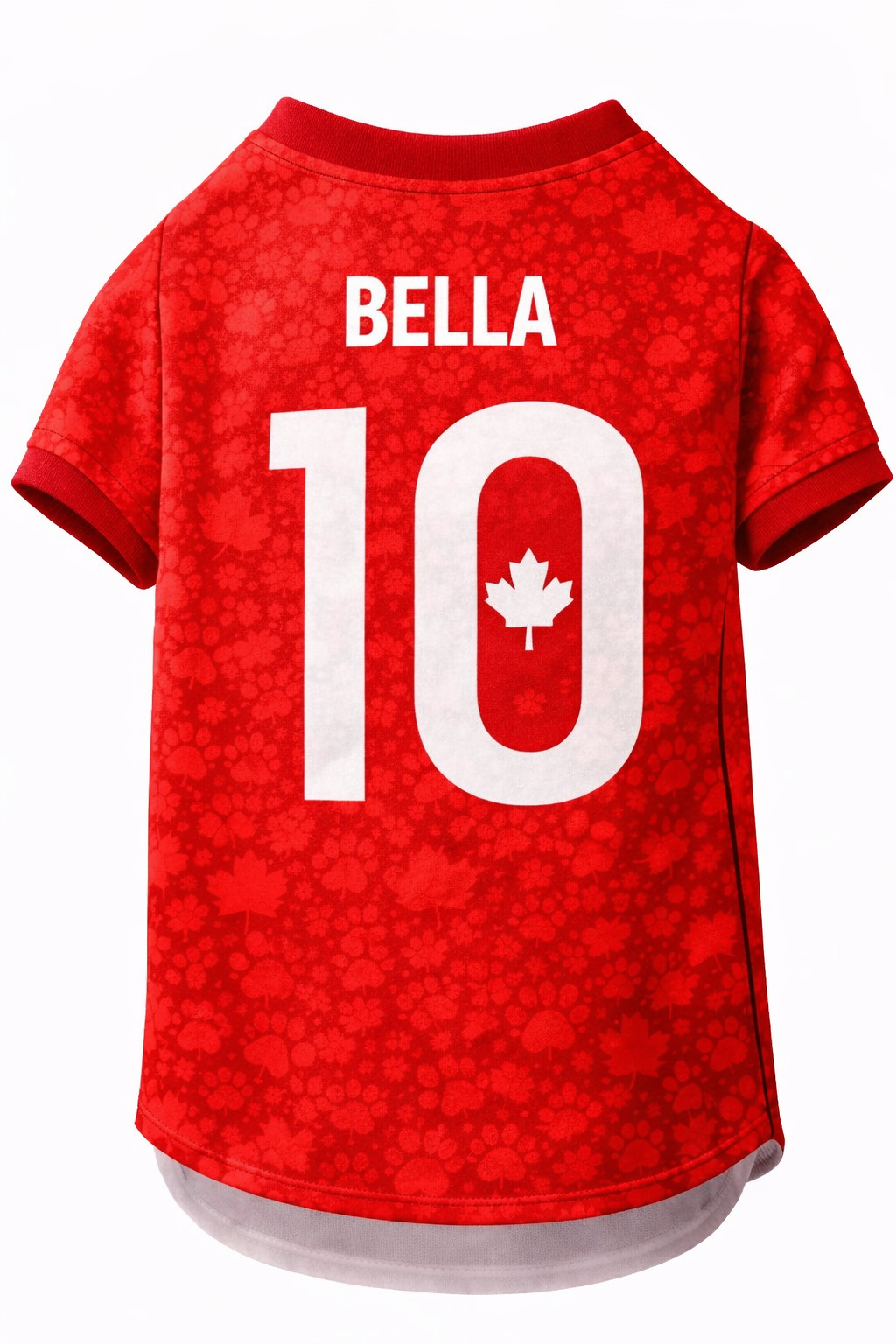 Canada Dog Jersey or Ruffle Dress – Soccer Cup 2026 | Custom Pet Soccer Shirt ⚽️🐾