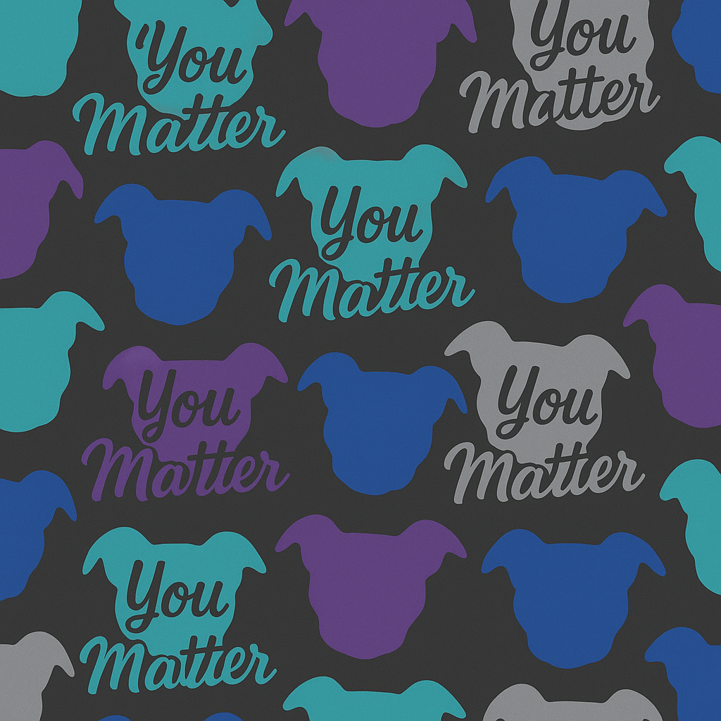 You Matter Dog Dress With Ruffle / With Sleeves or Sleeveless