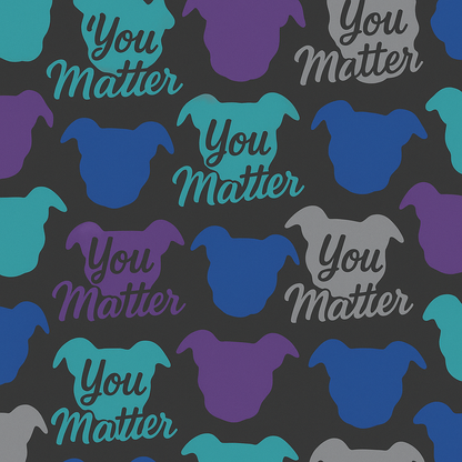 You Matter Dog Dress With Ruffle / With Sleeves or Sleeveless