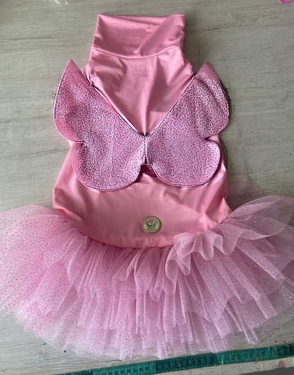 🧚 Enchanted Fairy 
Dog Dress With Headband (Available in 3 magical colors)