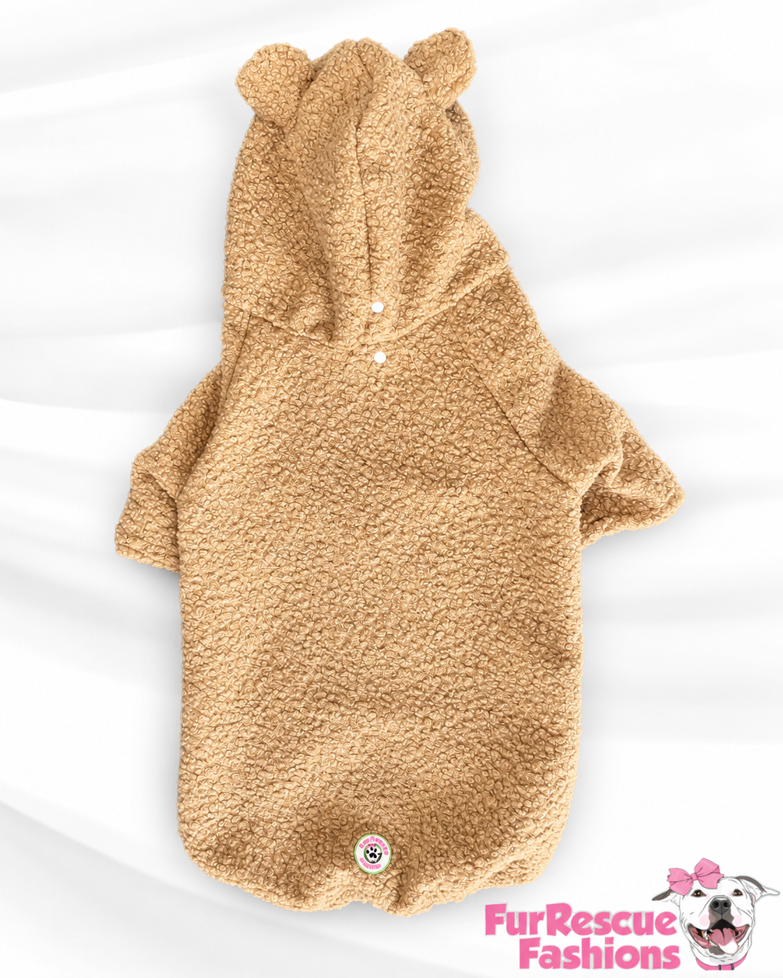 Cuddle Bear Sherpa Dog Hoodie