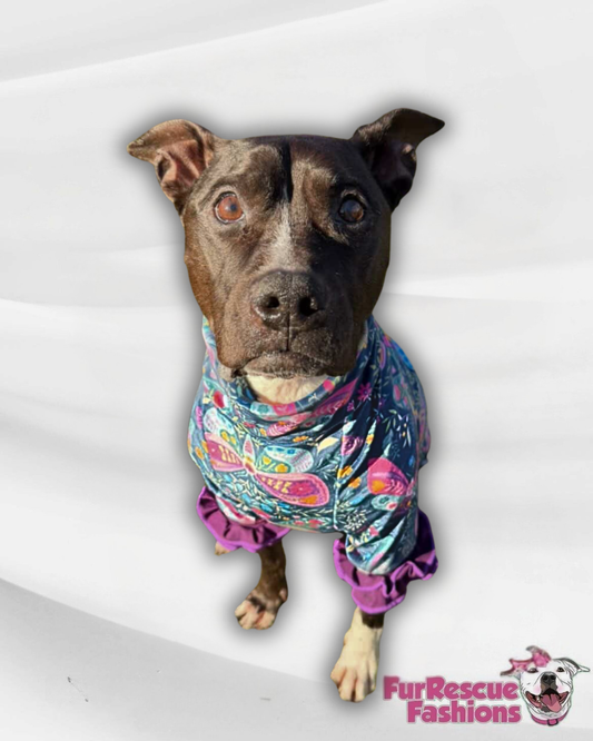 2026 Spring Dog Shirt With Ruffles (AVAILABLE IN ANY PRE-ORDER PATTERN)