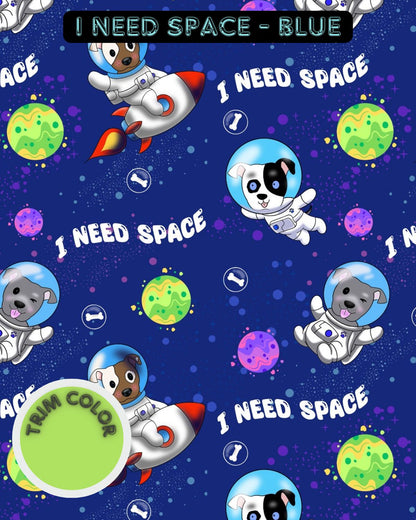 I Need Space PAWjama (Black OR Blue)