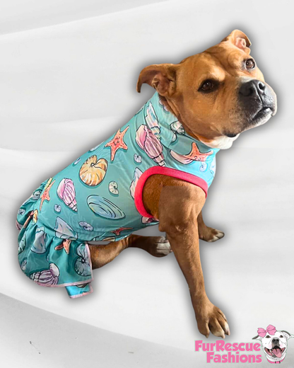 2026 Summer Dog Dress With Ruffle / With Sleeves or Sleeveless (Available in any pattern)