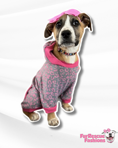 Pink Prowl – Pink Leopard Print Dog Shirt