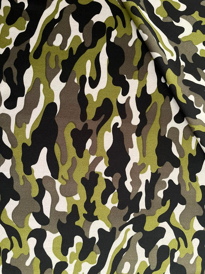 Camo Crew Dog Shirt/Dress/4-Legged PAWjama (UV50 Fabric)