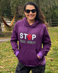 Stop Animal Cruelty Human Hoodie (Made To Order)