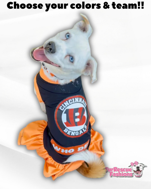 Custom Team Spirit Swag For Dogs & Humans