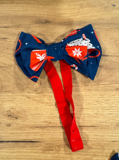 Christmas Doggie Bow Headband (Different colors available)