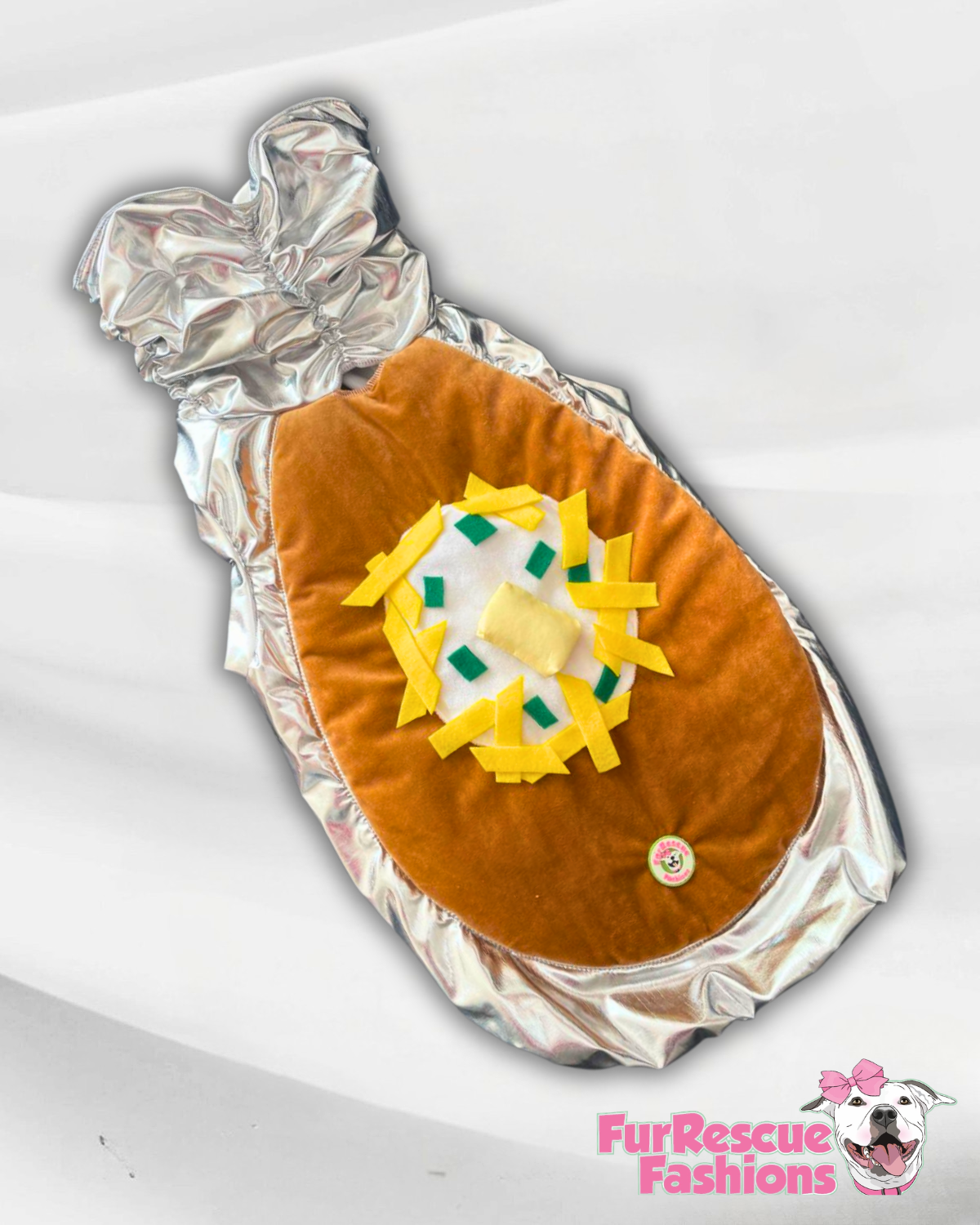Baked Potato Dog Costume