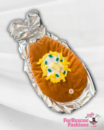 Baked Potato Dog Costume